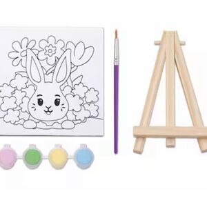 Easter Canvas Kit with Bunny Art